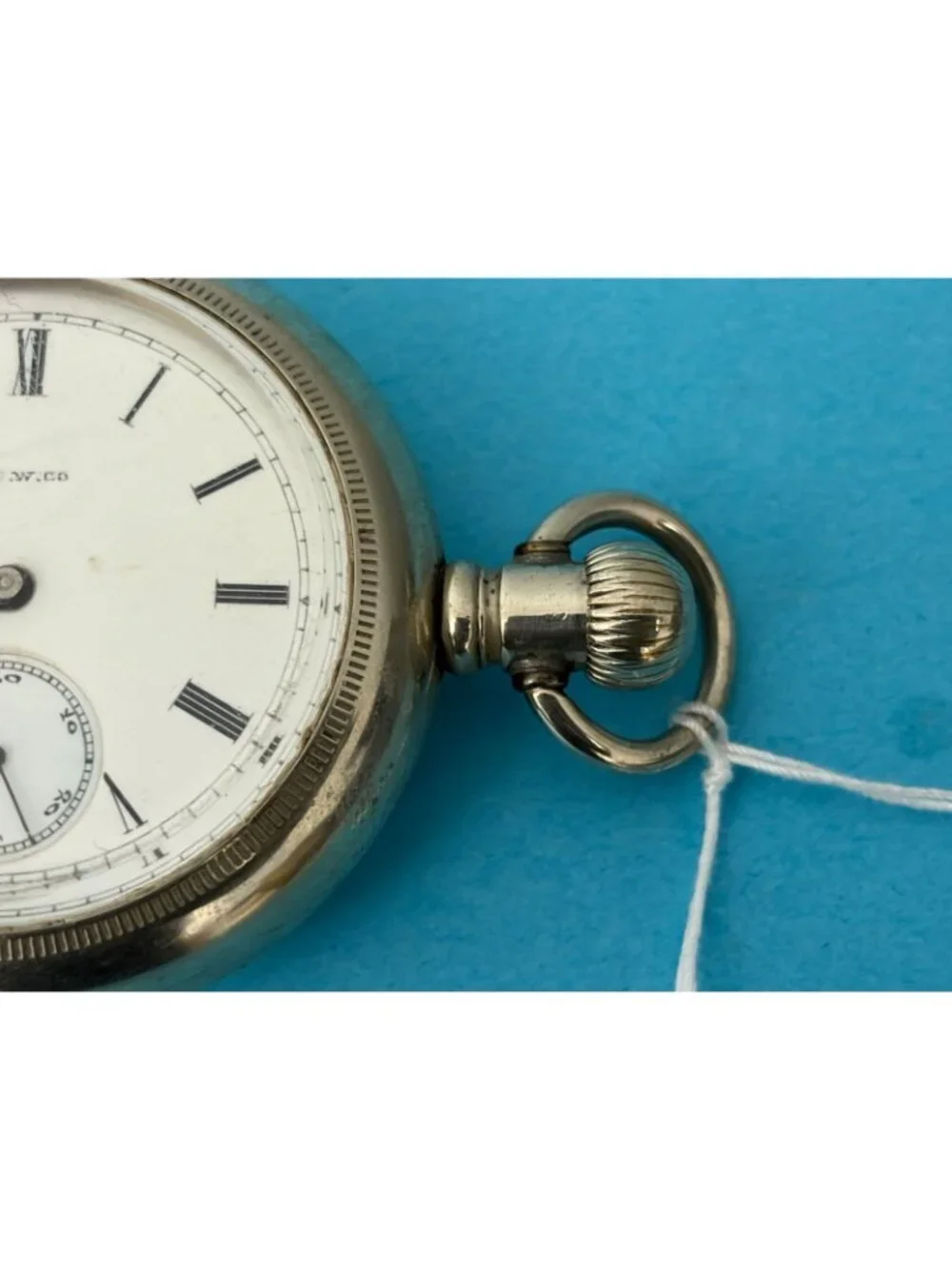 1857 E. Howard & Co Pocket Watch 15J Keystone Silverode Case 4 parts / repair